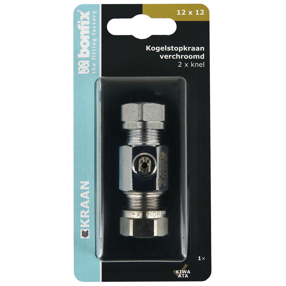 BONFIX Knel kogelstopkraan 12x12 mm recht-568395