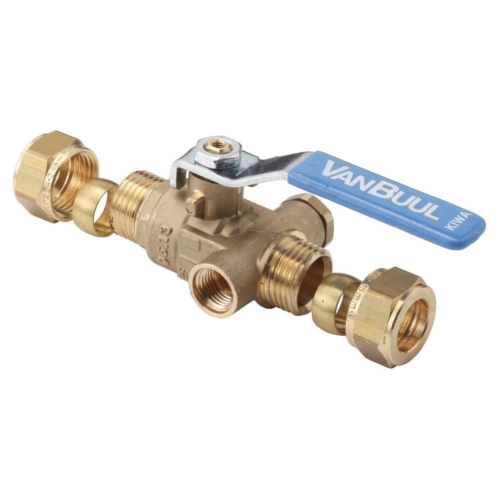 BONFIX Knel kogelstopkraan 15x15 mm met tapgat-568400