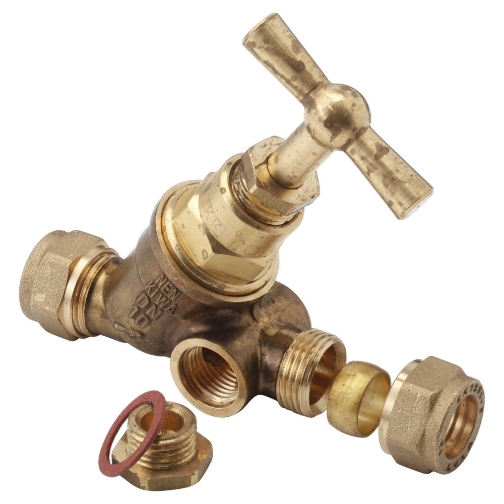 BONFIX Knel stopkraan 12x12 mm met tapgat-568403