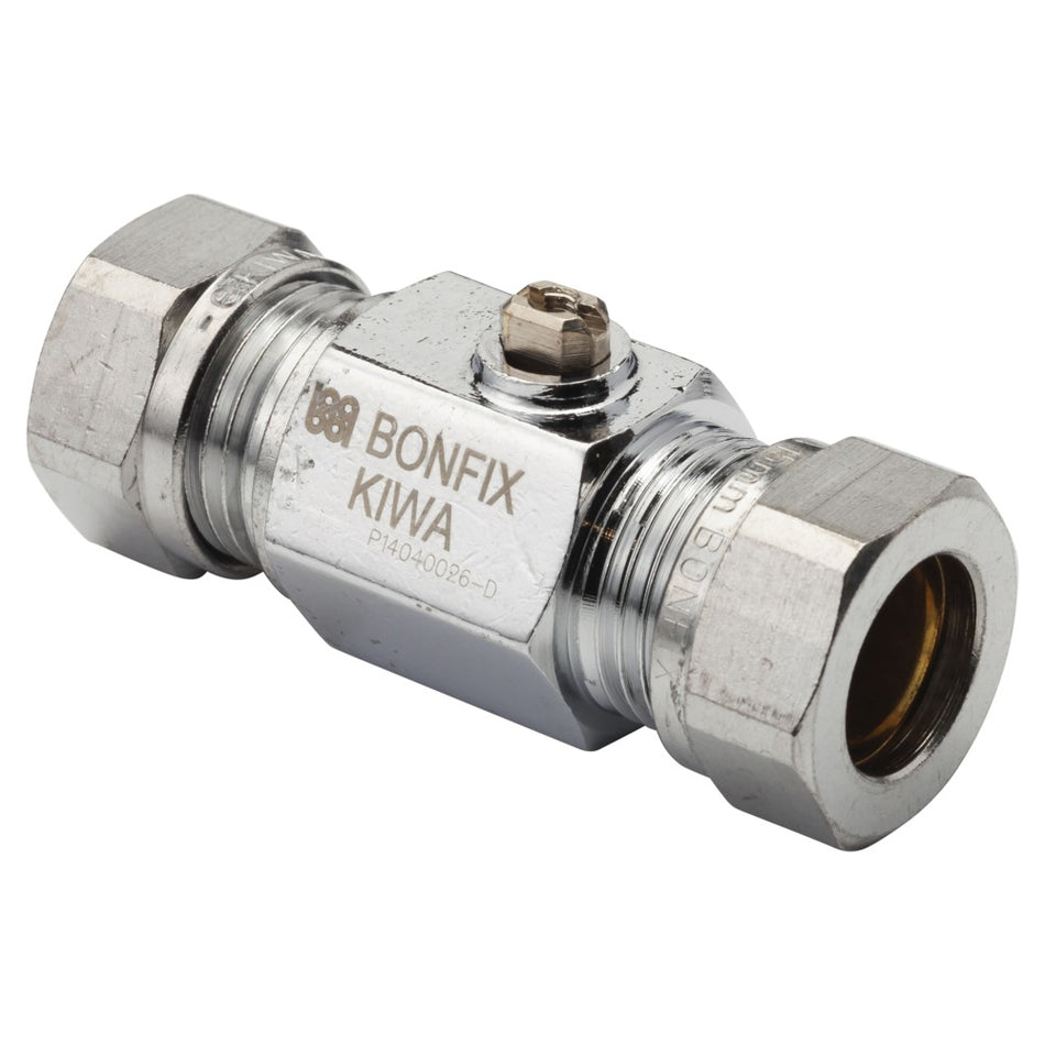 BONFIX Knel kogelstopkraan 15x15 mm recht 3 stuks-568415