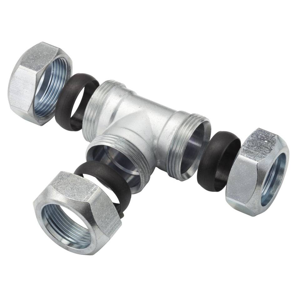 VSH T-Stuk CV Chroom 28x28x28mm-568520