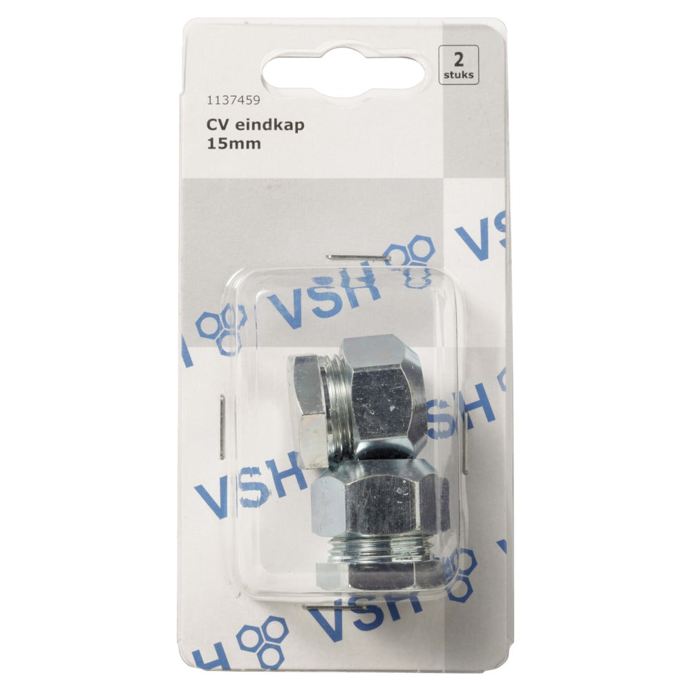 VSH Eindkap Knel CV Chroom-568534
