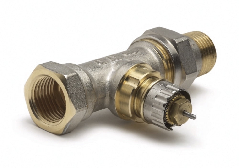 Danfoss Radiator Afsluiter RA-N 15 Recht Messing 1/2"-568640