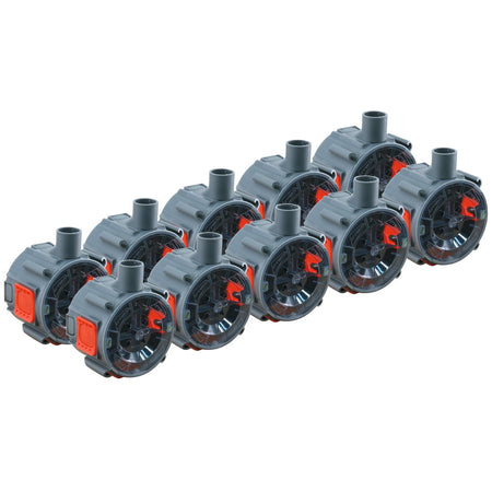 Attema Inbouwdoos Grijs Klemvast U50 Ø5/8 10st-569016