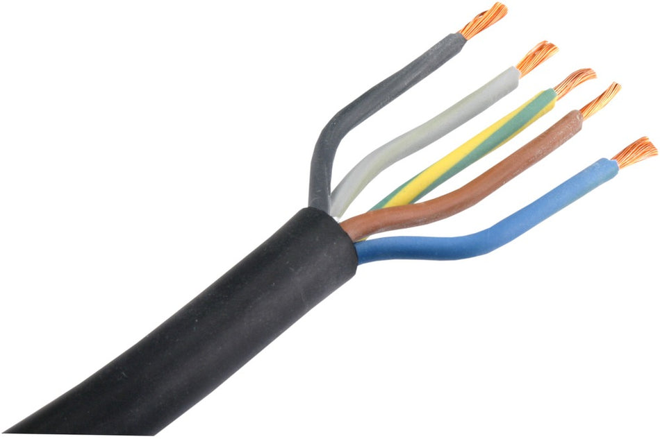 Q-link Kabel Rubbel Zwart-569035
