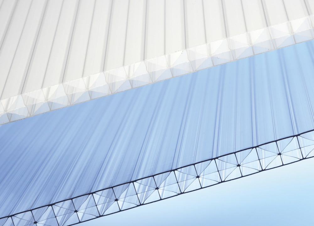 Makrolon Kanaalplaat 3x/16-25 Polycarbonaat Opaal 16mm 300x98cm-569841