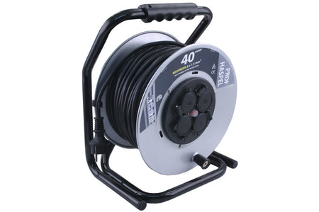 Q-Link Kabelhaspel Randaarde Neopreen 40m IP44-570129