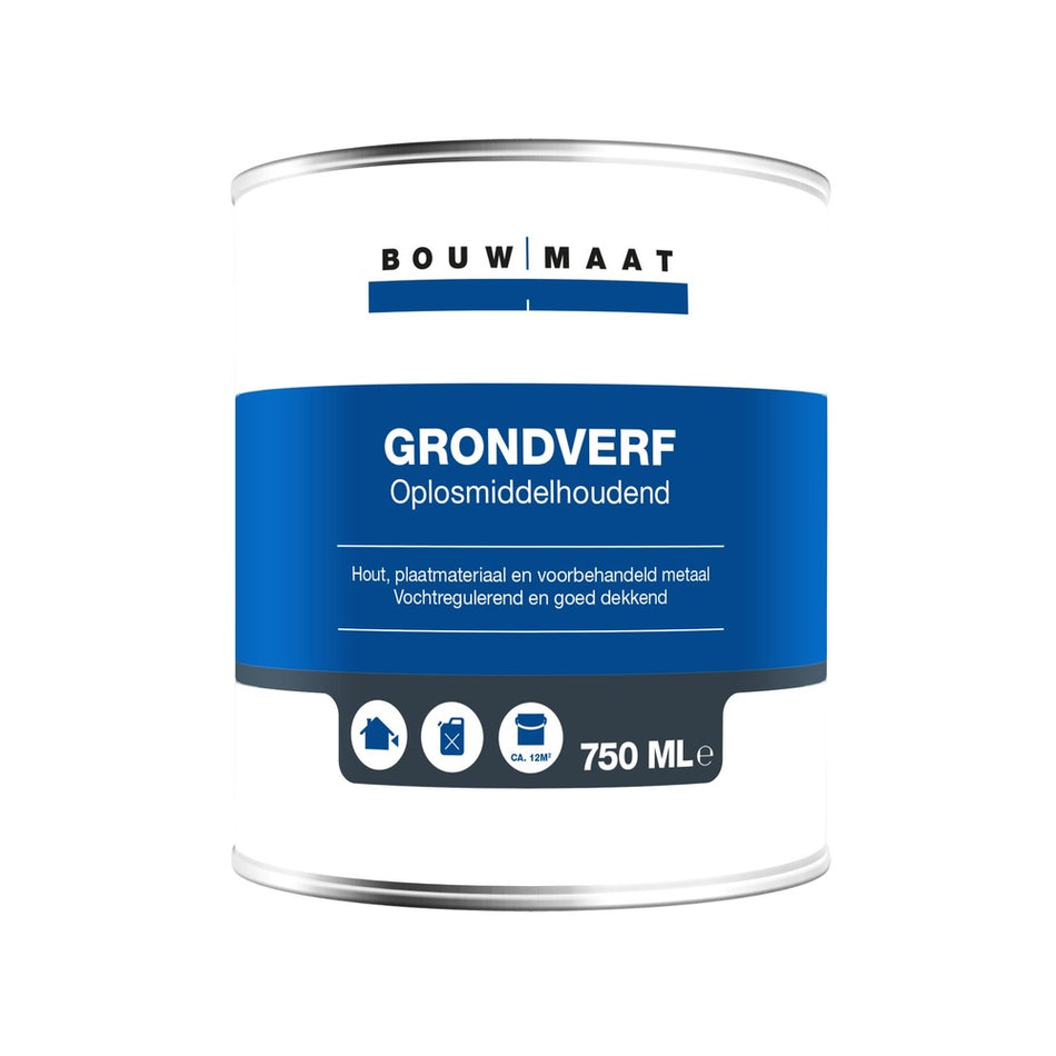 Bouwmaat Grondverf Grijs 750ml-570257
