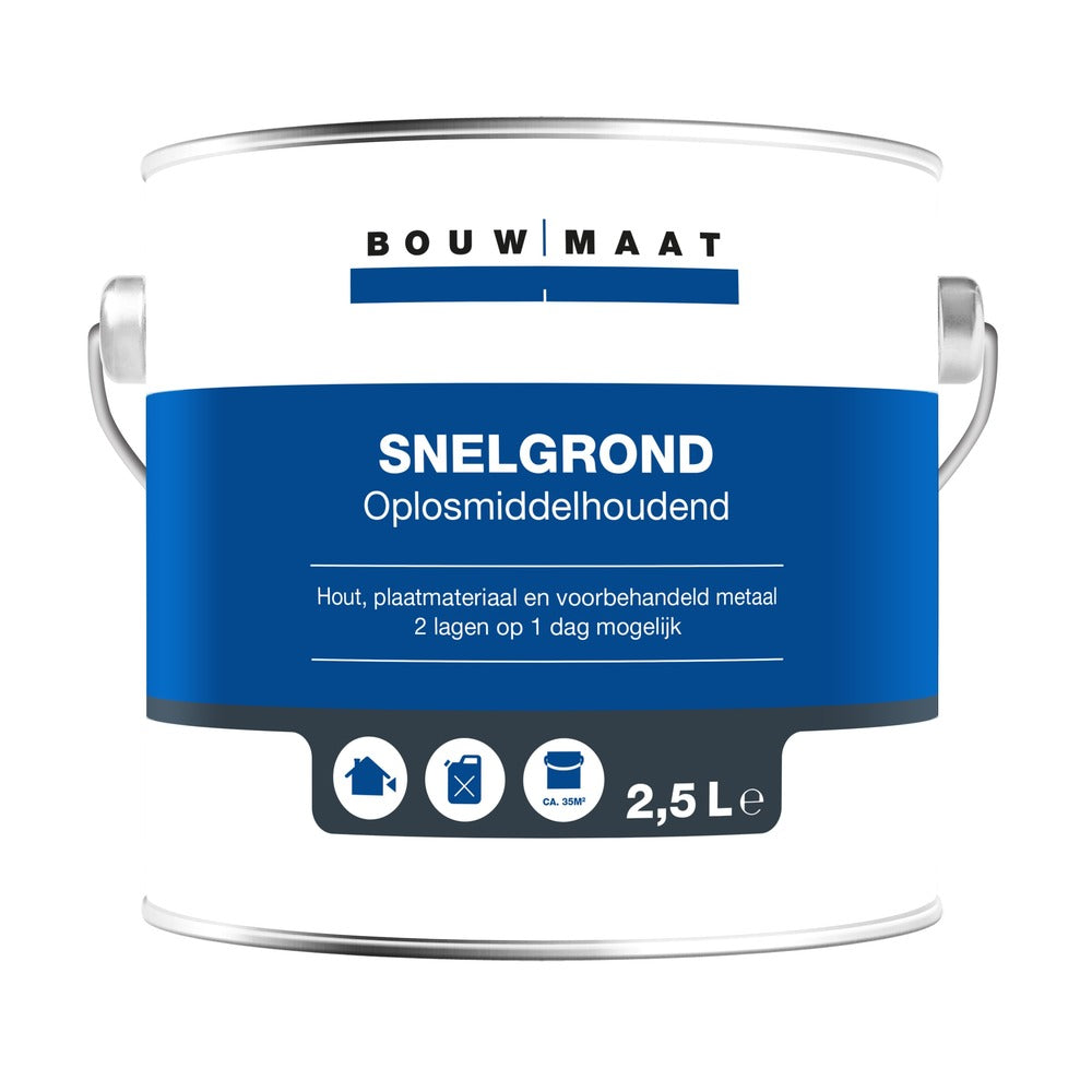 Bouwmaat Snelgrond Wit 2,5L-570258