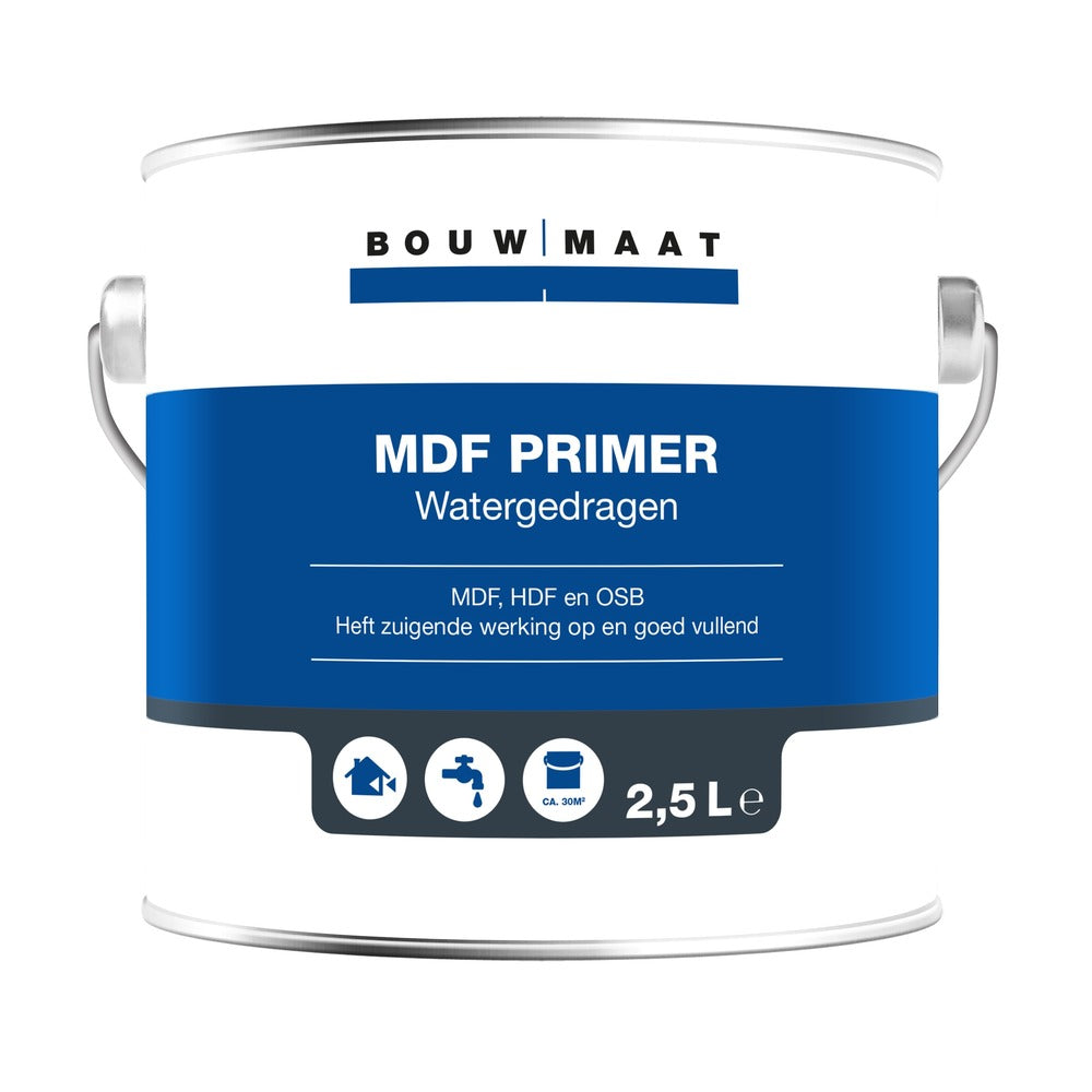 Bouwmaat MDF Primer Wit 2,5L-570260