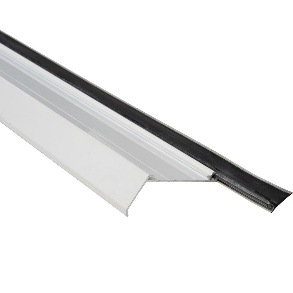 ALWO Muuraansluitprofiel Wit Met Dichtingsrubber 4m-570841