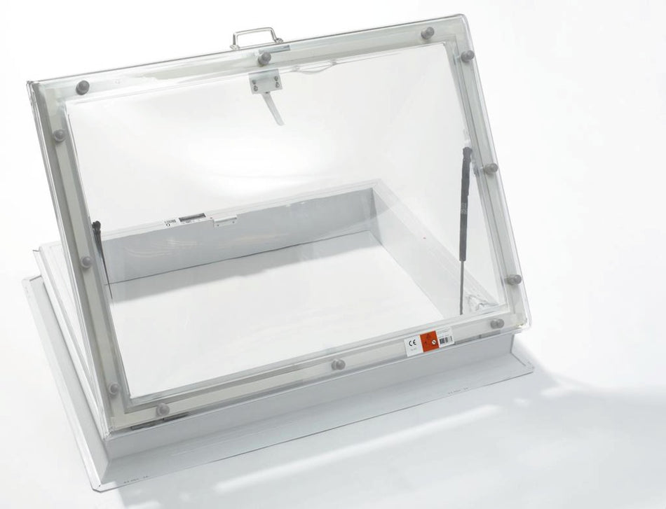 Bik Lichtkoepel helder polycarbonaat 100x130 cm dubbelwandig-570867