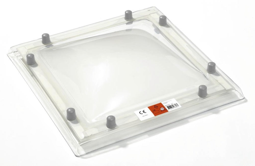 Bik Lichtkoepel helder polycarbonaat 100x130 cm dubbelwandig-570867