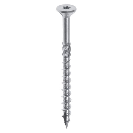 Woodies Ultimate Houtschroef RVS A2 VK 6x100mm Deeldraad T30 100st-570929