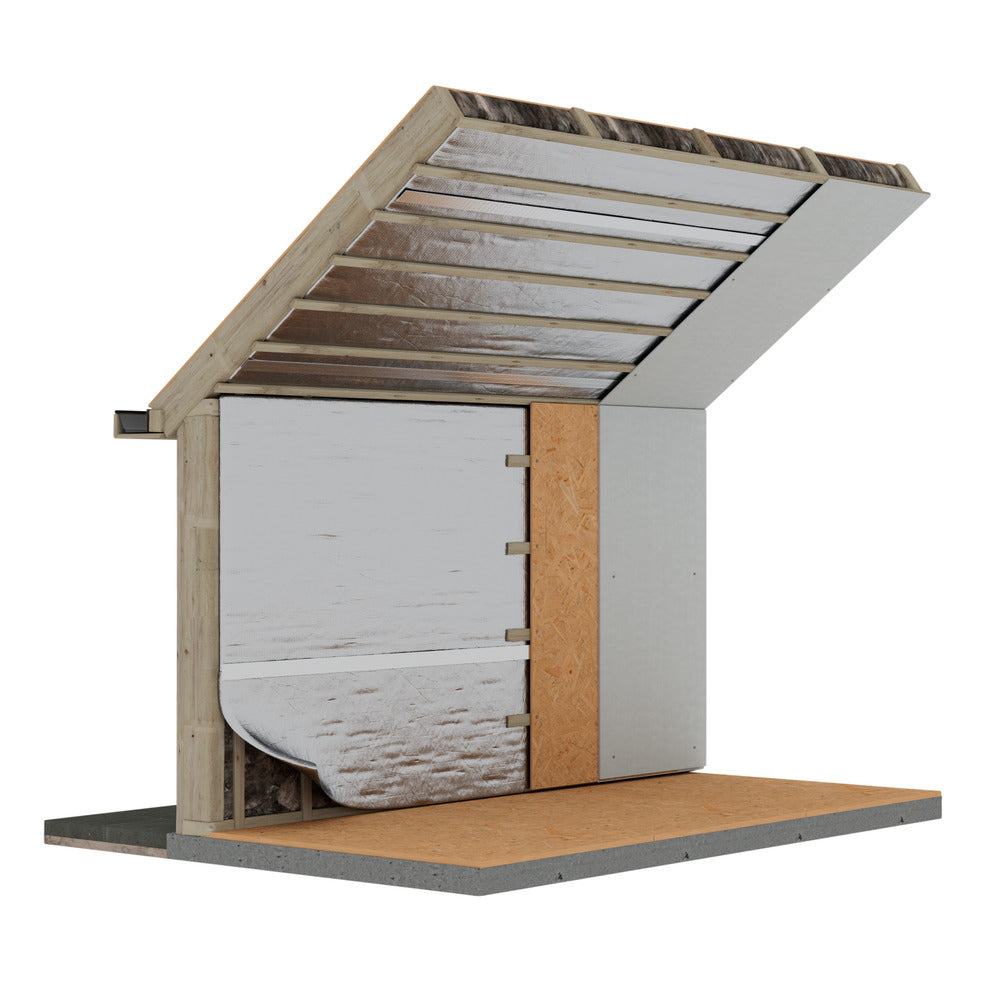 MG Alkreflex Reflectieisolatie 2L-2  Rd1,3 Dampdicht Dak en Wand 1,2x25m 30m2-571007