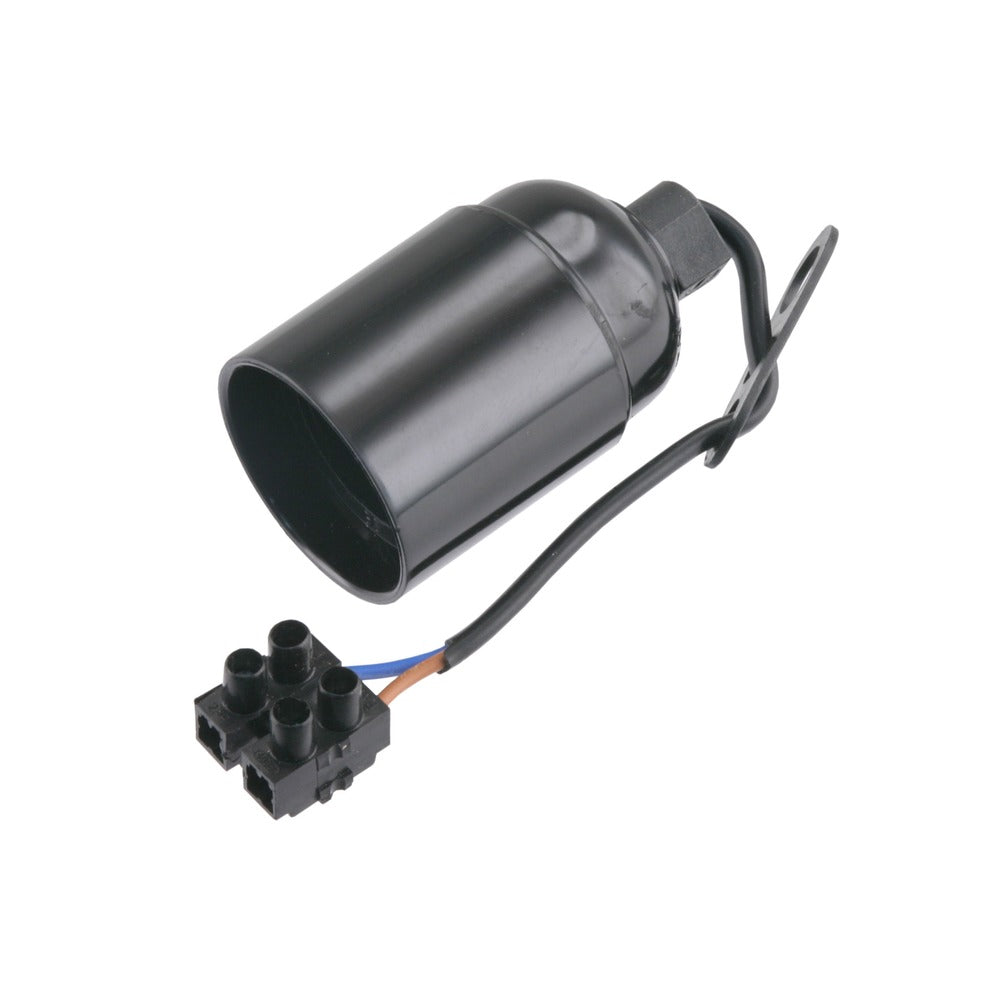 ETM Verhuisfitting E27 Zwart 2st-571474