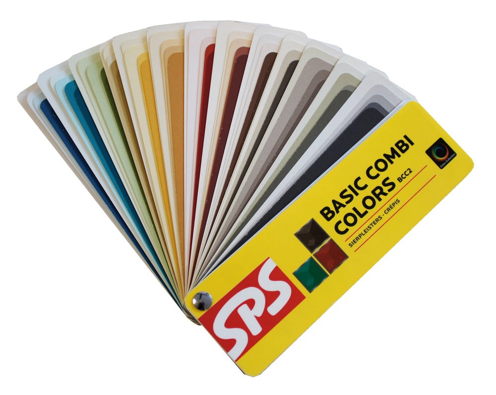 SPS Waaier Basic combi colors 2 70 kleuren sierpleisters-571594
