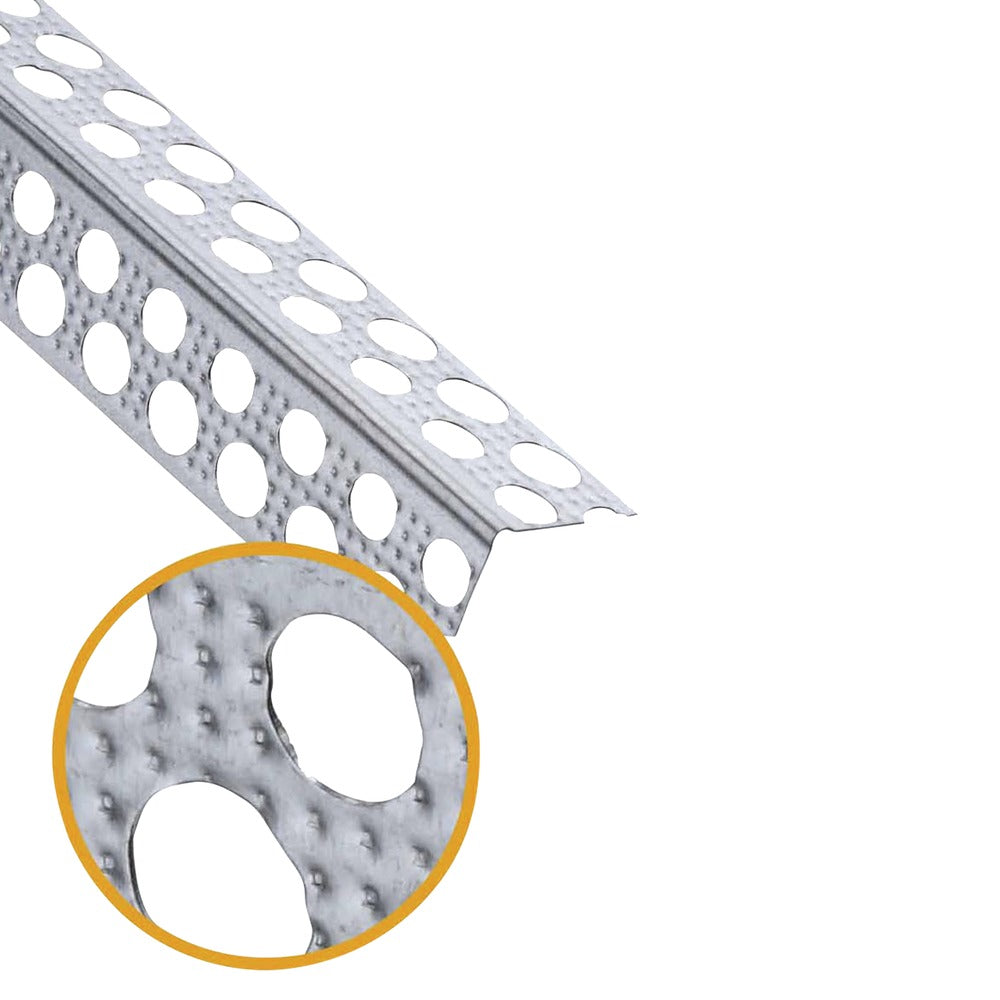 Slimgrip Hoekprofiel SG1030 Verzinkt Staal Stucdikte 1-3mm-571712