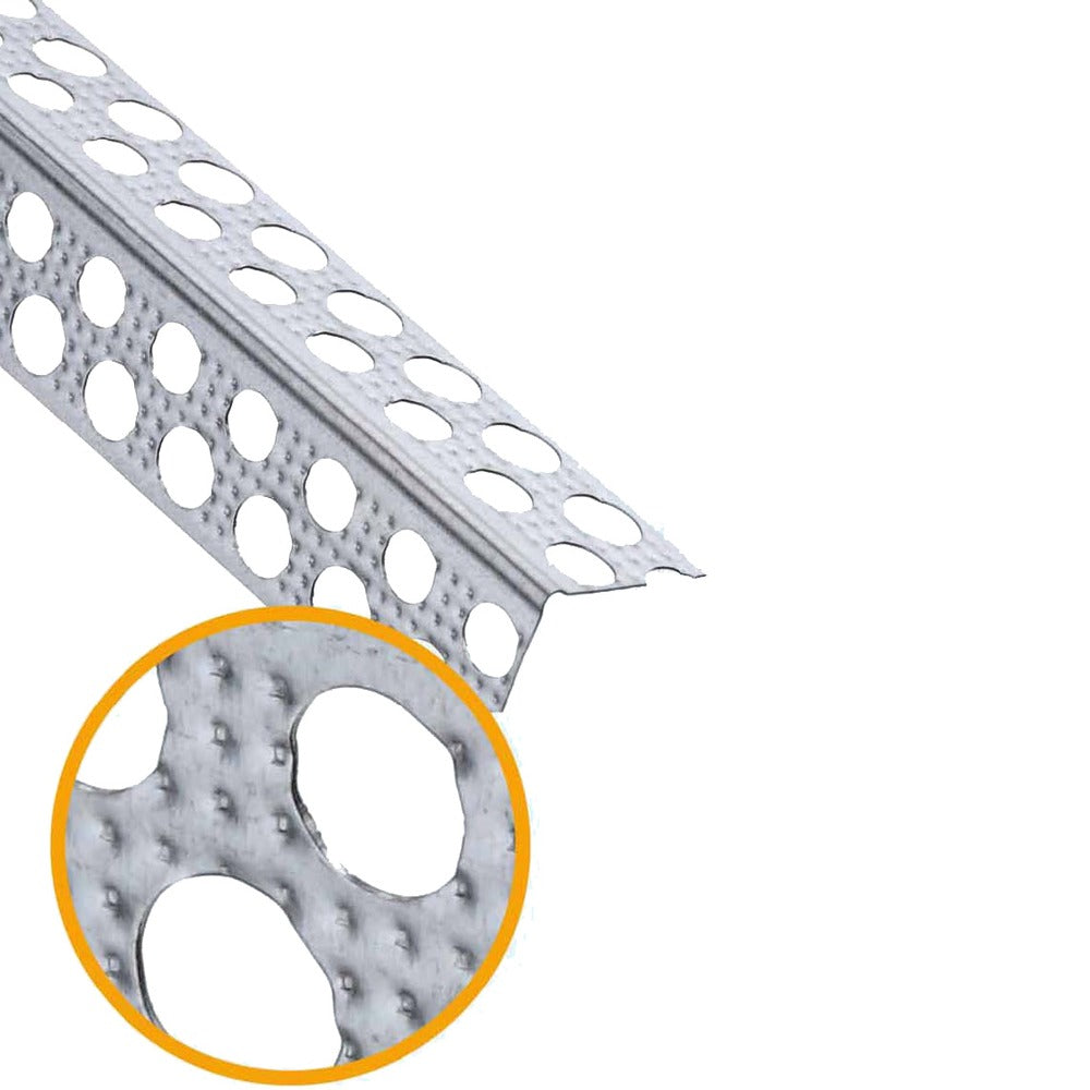 Slimgrip Hoekprofiel SG1030 Verzinkt Staal Stucdikte 1-3mm-571713