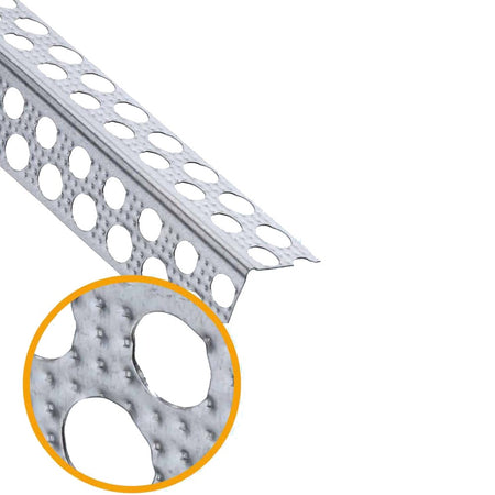 Slimgrip Hoekprofiel SG1030 Verzinkt Staal Stucdikte 1-3mm-571713