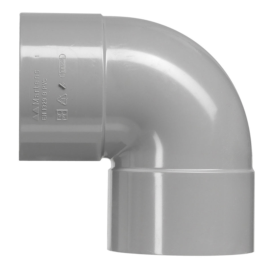 Martens PVC Bocht 2x Lijmmof 3,2mm 88°-571741