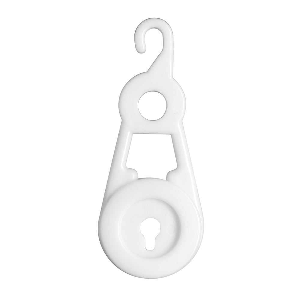 Reparatie-ogen LDPE wit trap-snaps 4 stuks-572553
