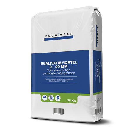 Bouwmaat Egalisatiemortel 2-20mm 25kg-572613