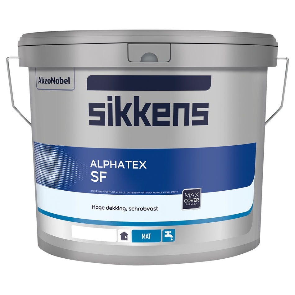 Sikkens Muurverf Alphatex SF Wit 10L-573740