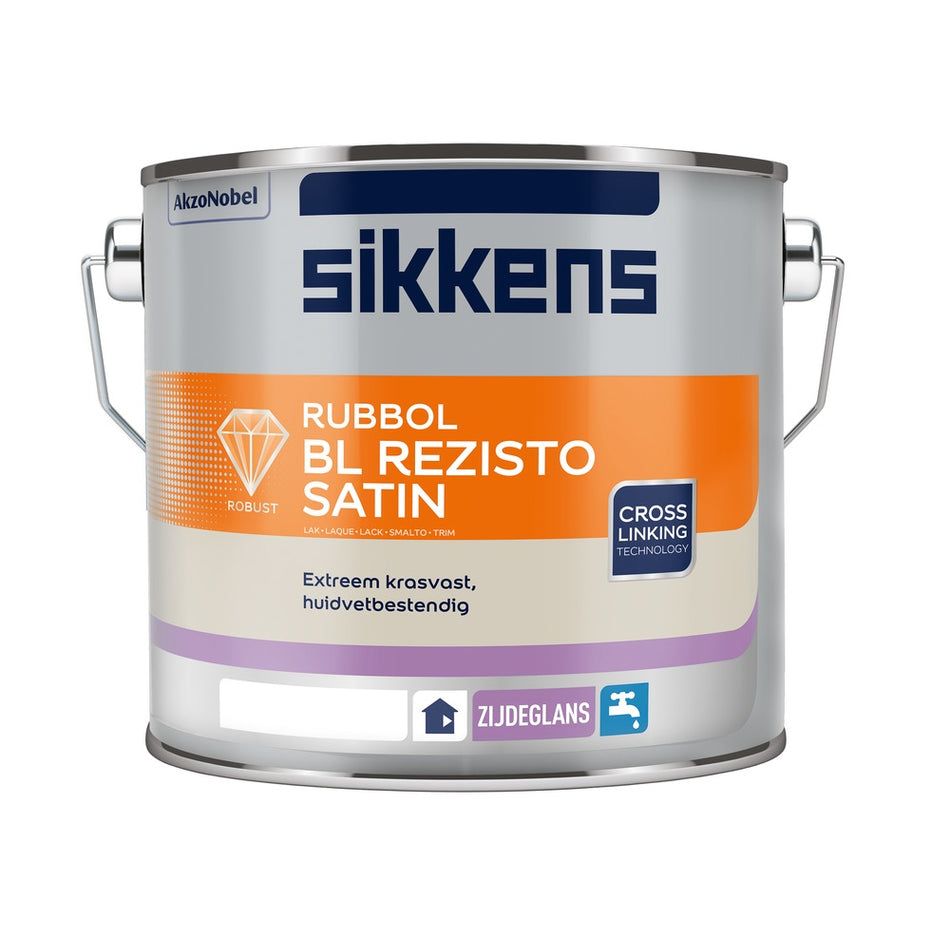 Sikkens Lak Rubbol BL Rezisto Satin Mengbasis W05 2,5L-573785