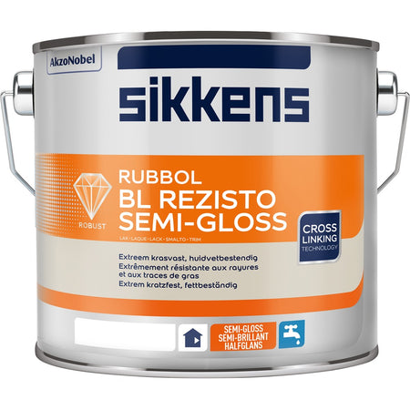 Sikkens Lak Rubbol BL Rezisto Semi Gloss Mengbasis N00 2,33L-573790