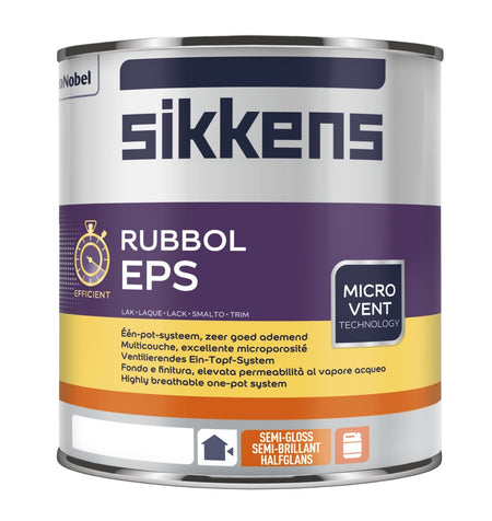 Sikkens Halfglanzende Grond- En Aflak Rubbol EPS Mengbasis N00 900ml-573801
