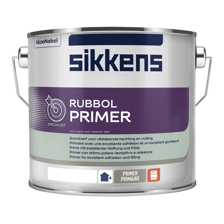 Sikkens Primer Rubbol Primer Wit 2,5L-573815