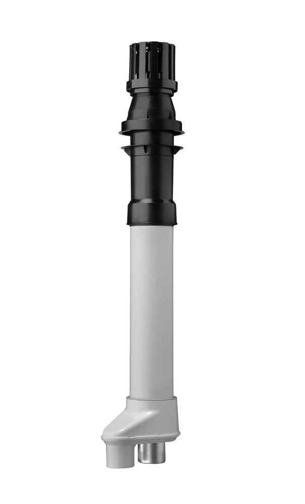Ubbink Rolux Universe Parallel Dakdoorvoerset Ø60-100 80-80mm-574703