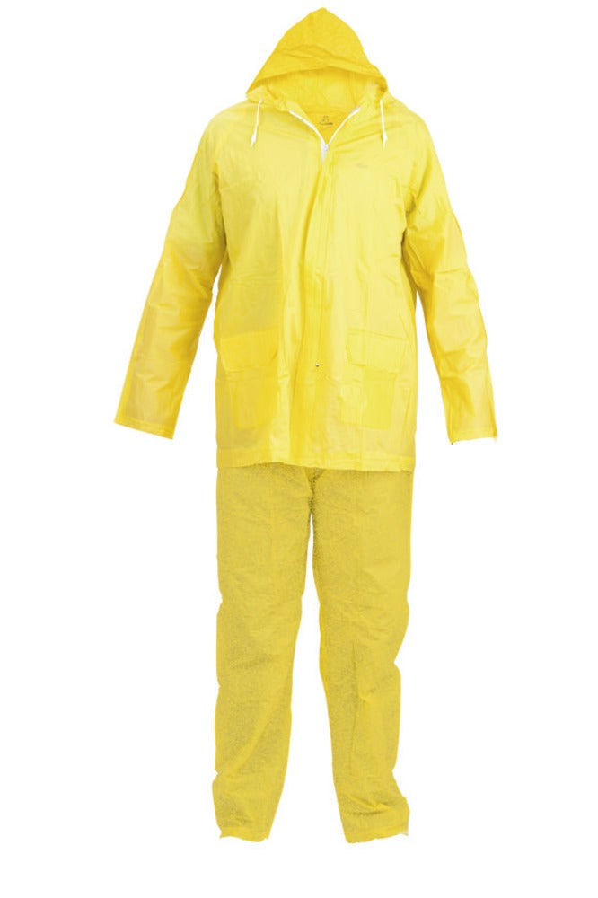 Safeworker Regenpak PVC Lichtgewicht Geel Maat XL-574986