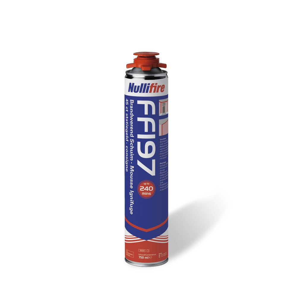 Nullifire Pistoolschuim FF197 Brandwerend Lichtgrijs 750ml-575538