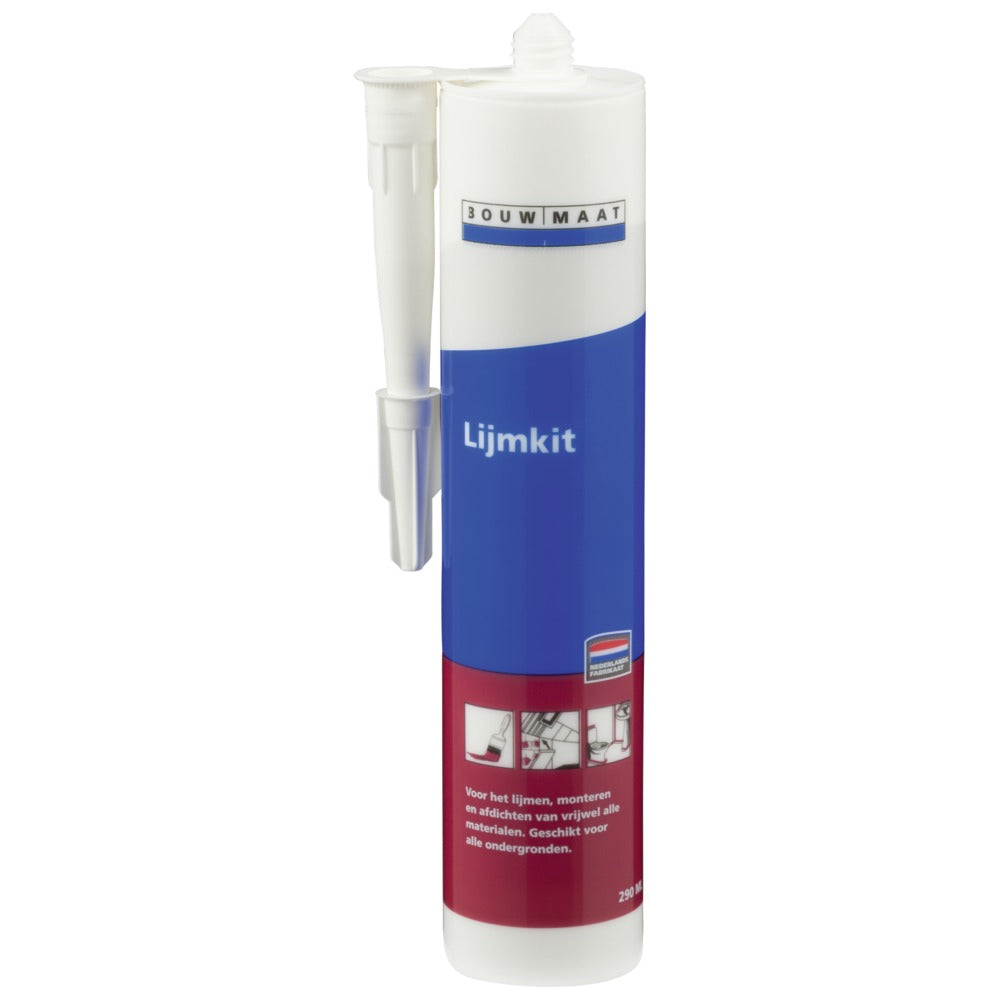 Bouwmaat Lijmkit Wit 290ml-575601