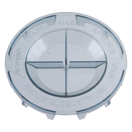 Attema Deksel Inbouwdoos Transparant 10st-575611
