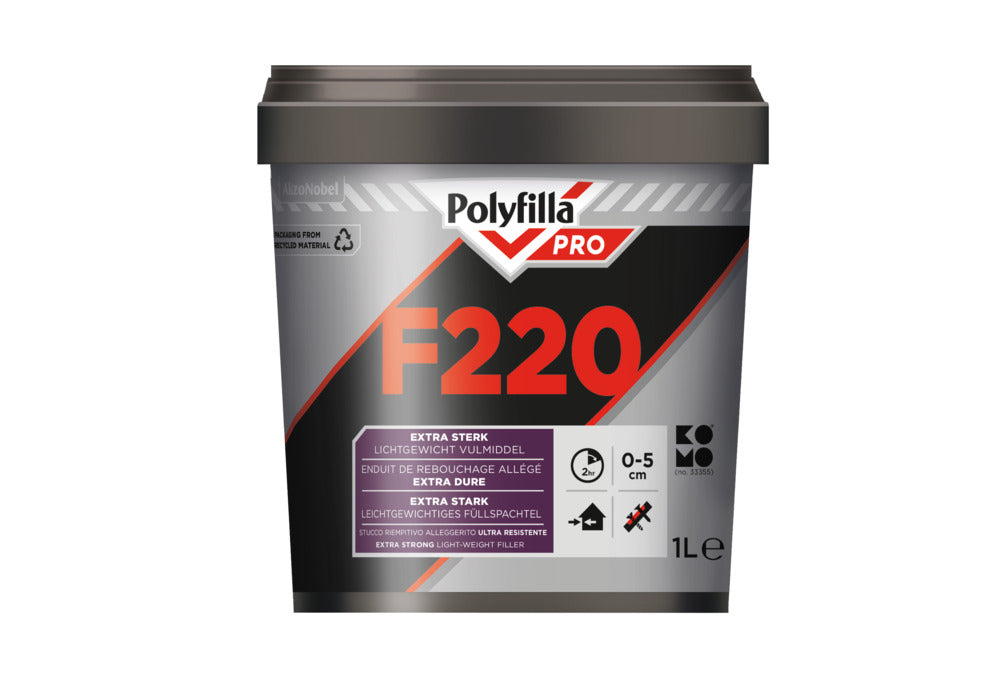 Polyfilla Pro Vulmiddel F220 Wit-575718