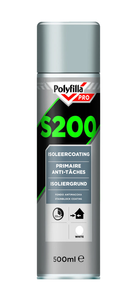Polyfilla Isoleercoating Pro S200 Wit 500ml-575743