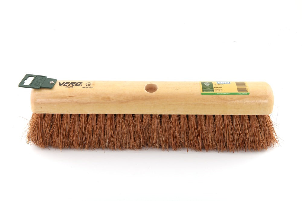 Vero Outdoor Bezem hout kokos lengte: 40 cm-575888
