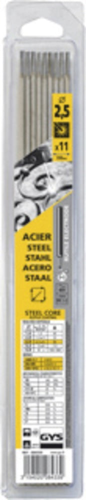Gys Laselektrodes Staal Grijs 2,5mm 11st-576556