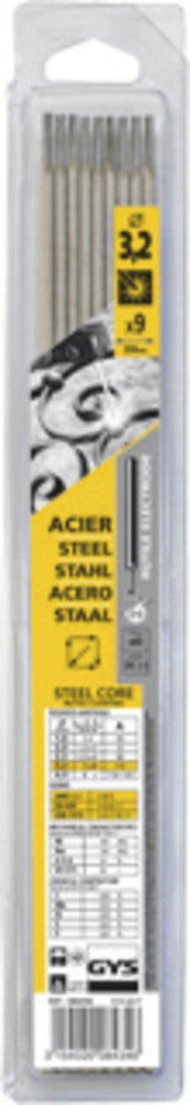 Gys Laselektrodes Staal Grijs 3,2mm 9st-576557