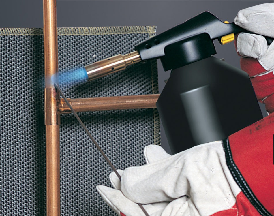 Sievert Handyjet Brander Met Handgreep PVC/Messing Zwart-576563