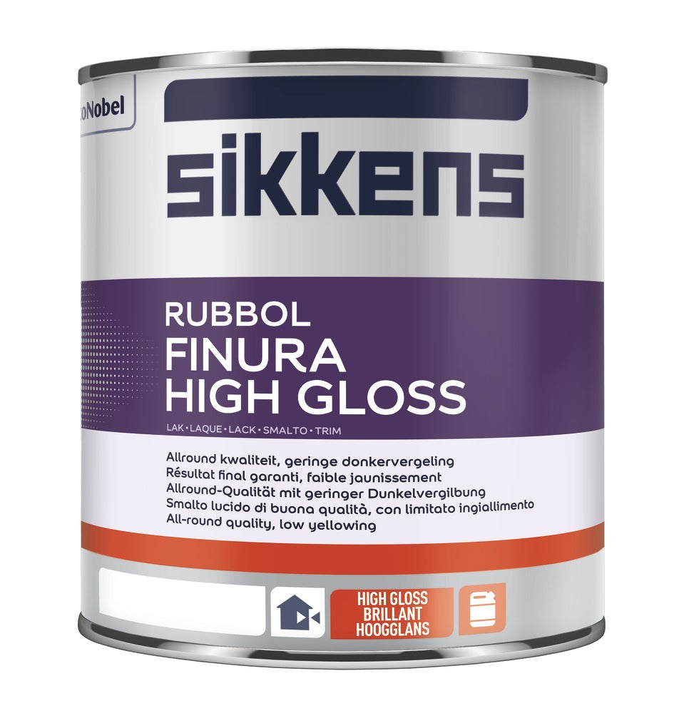 Sikkens Lak Rubbol Finura High Gloss Mengbasis N00 900ml-576981