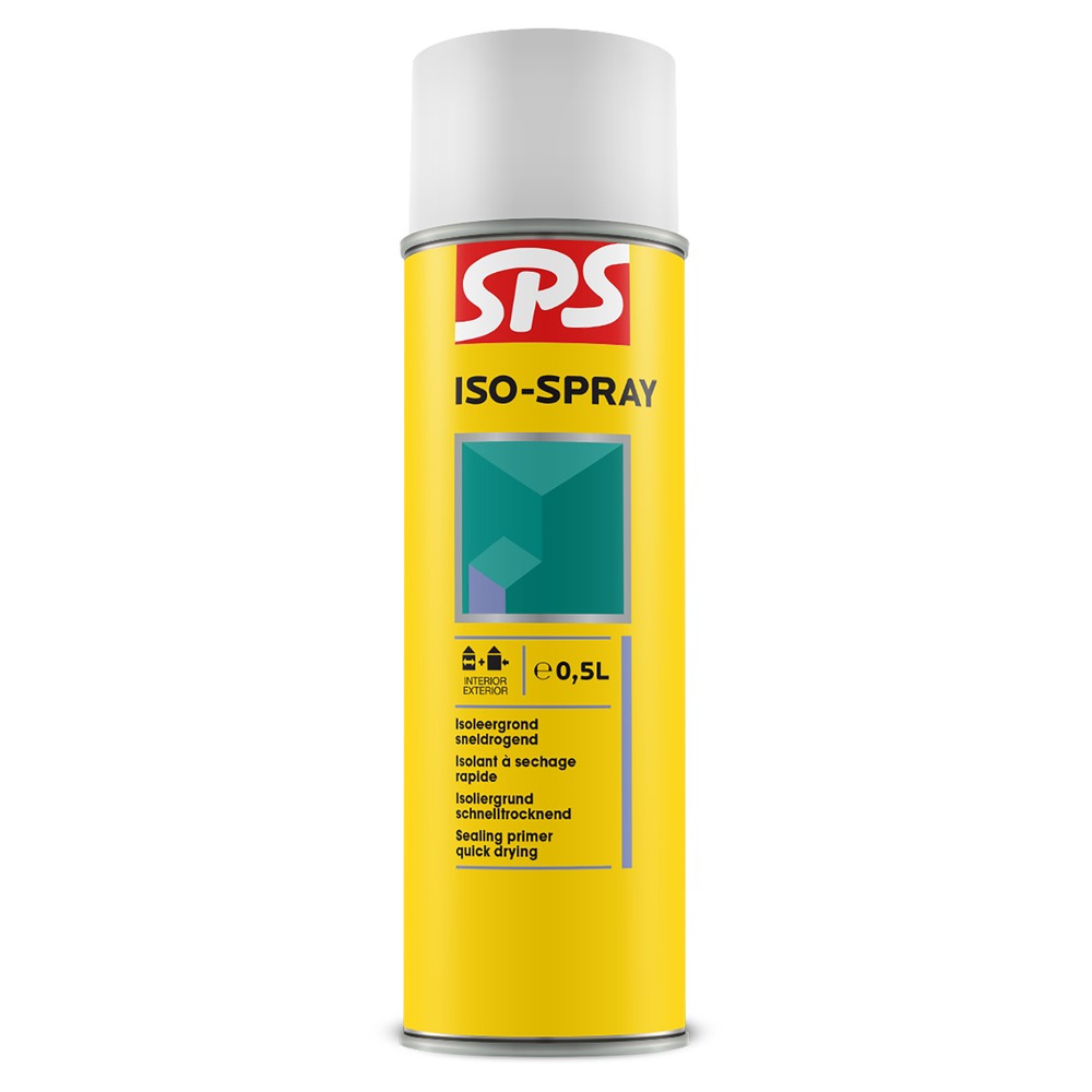 SPS Iso-Spray Isoleermiddel Sneldrogend Wit 500ml-577767