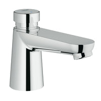 GROHE Euroeco Wastafelmengkraan chroom zelfsluitend