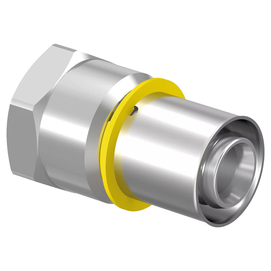 Uponor MLC gas Persovergangsfitting Binnendraad 20 mm x 1/2'' Binnen-578013