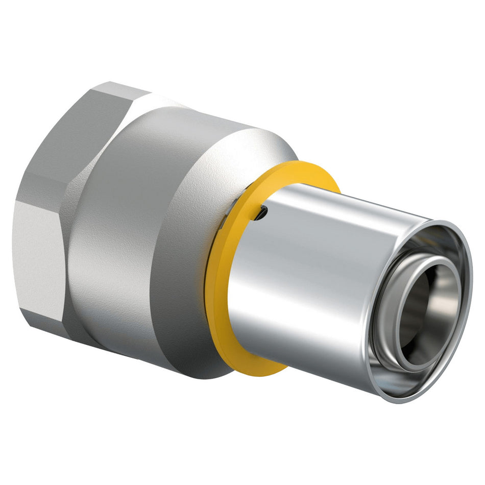 Uponor MLC gas Persovergangsfitting Binnendraad 20 mm x 3/4'' Binnen-578015