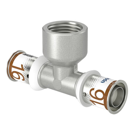 Uponor Pers T-stuk Met 1/2'' Binnendraad 2st-578042