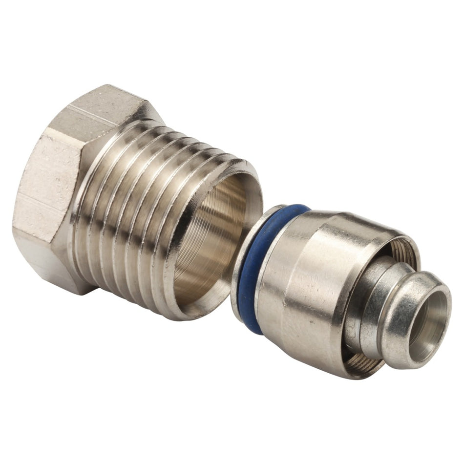Uponor Danfoss MLC Klemkoppeling CV Messing Buitendraad 16mmx1/2" 2st-578051